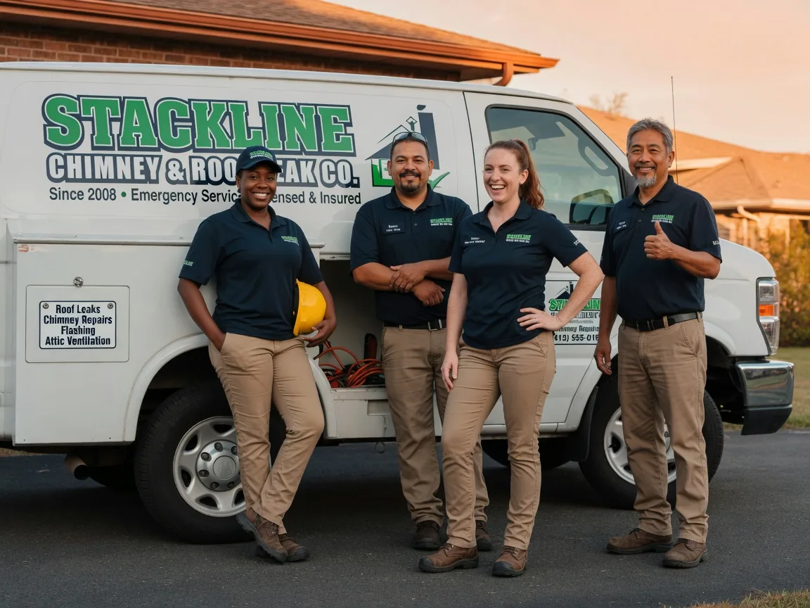 Chimney flashing repair company in Ludowici, GA